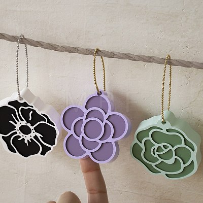 DIY Silicone Pendant Molds PW-WGF2F09-01-1