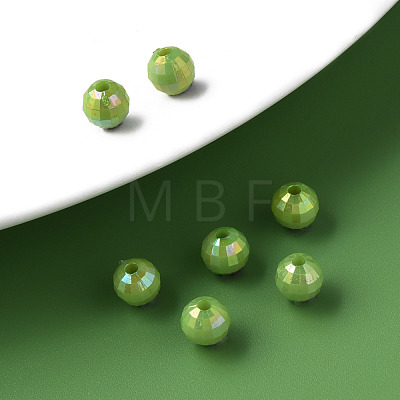 Opaque Acrylic Beads MACR-S371-135-I08-1