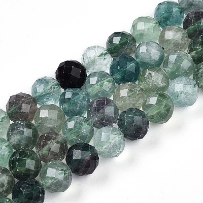 Natural Fluorite Beads Strands G-T140-19C-1