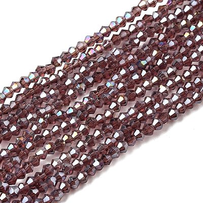 Glass Beads Strands LS-EGLA-S056-2mm-01-1