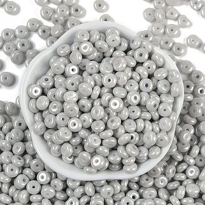 Opaque Colours Luster Glass Seed Beads SEED-P008-01C-11-1