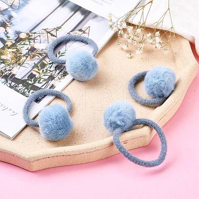 Imitation Wool Girls Hair Accessories OHAR-S190-17A-1