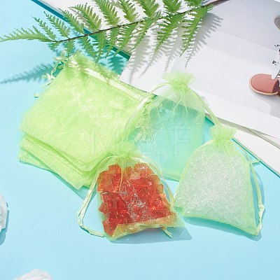 Organza Gift Bags with Drawstring OP-R016-9x12cm-11-1