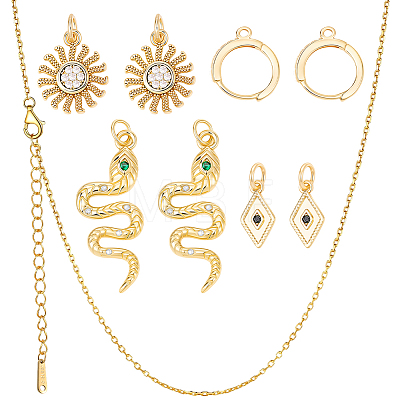 DIY Jewelry Earring Kits DIY-SC0034-01-1