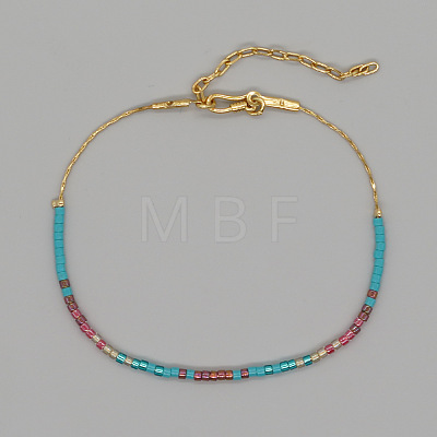 Bohemian Glass Seed Bead Beaded Bracelets for Women LS-ZS2155-2-1