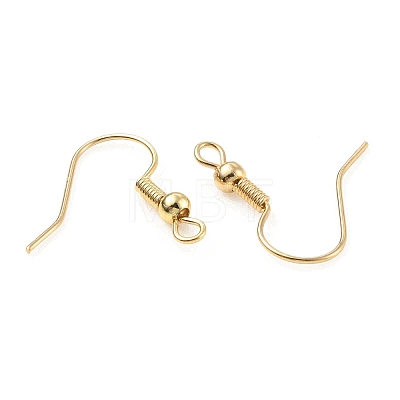 Brass Earring Hooks KK-C024-18KCG-1