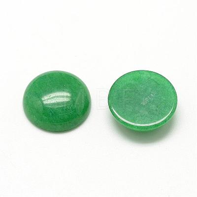 Natural White Jade Cabochons G-R416-12mm-08-1