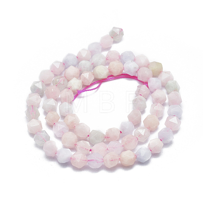 Natural Morganite Beads Strands G-K303-B03-6mm-1