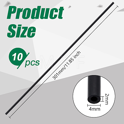 Carbon Fiber Round Bar DIY-WH0591-514C-1