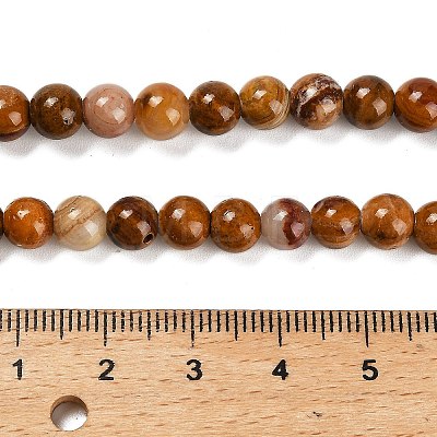 Natural Wood Lace Stone Beads Strands G-B128-A04-02-1