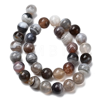 Natural Botswana Agate Beads Strands G-H334-A01-04-1