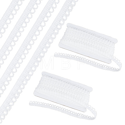 Nylon Elastic Cord with Button Loops OCOR-WH0082-15A-1