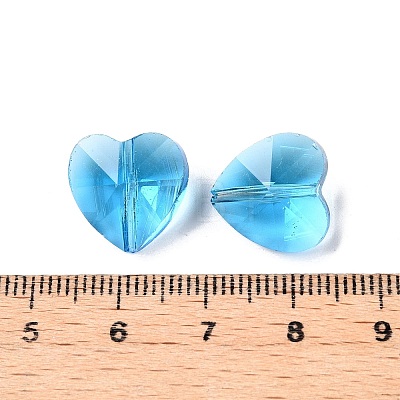 Transparent Glass Beads GLAA-Q066-14mm-A10-1