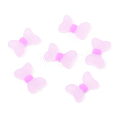 Frosted Plastic Cabochons Nail MRMJ-I001-01G-1