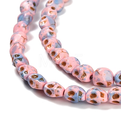 Synthetic Turquoise Beads Strands TURQ-F019-02A-1