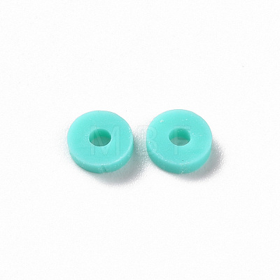 Handmade Polymer Clay Beads X-CLAY-T019-02C-1