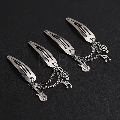 Alloy Snap Hair Clips PW-WG871EF-01-1