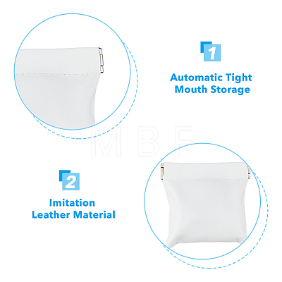 PU Leather  Waterproof Shrapnel Makeup Bags ABAG-WH0045-06B-1