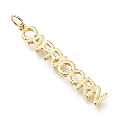 Brass Pendants ZIRC-I048-15G-01-1