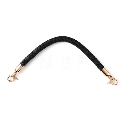 PU Imitation Leather Braided Bag Handles DIY-WH0366-41A-1