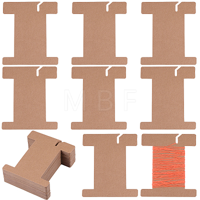 100Pcs Paper Thread Winding Boards SENE-SC0001-04-1