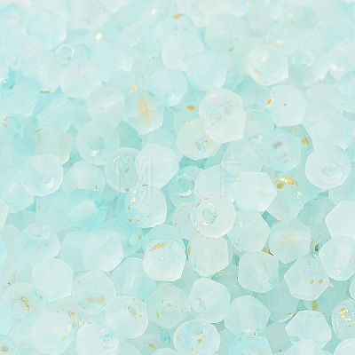 Frosted Glass Beads FGLA-D300-01B-1