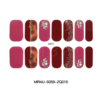 Full Wrap Gradient Nail Polish Stickers MRMJ-S059-ZQ015-1