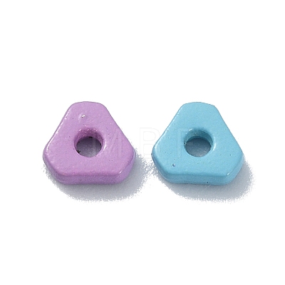 Spray Painted Alloy Beads PALLOY-Q445-11-1