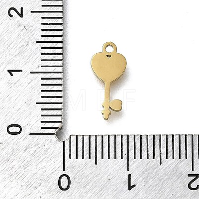 304 Stainless Steel Charms STAS-U041-07G-1