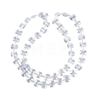 Electroplate Glass Beads Strands EGLA-B007-03A-PC01-1