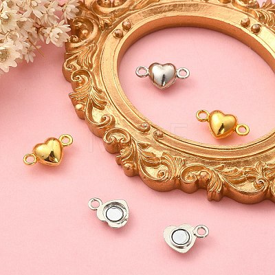 4 Sets 2 Colors Alloy Magnetic Clasps PALLOY-YW0001-28-1