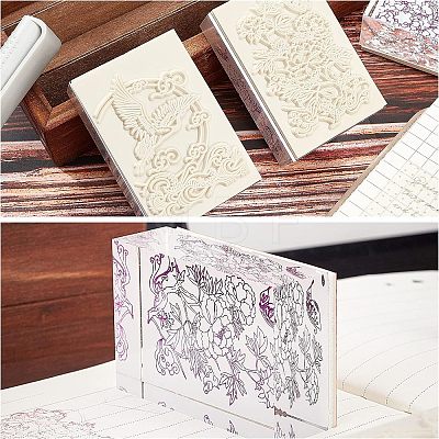 Fingerinspire Acrylic & Rubber Stamps DIY-FG0001-66-1