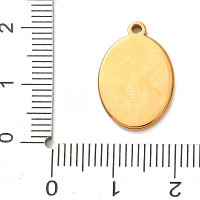 304 Stainless Steel Pendant Cabochon Settings STAS-Z204-04G-12-1
