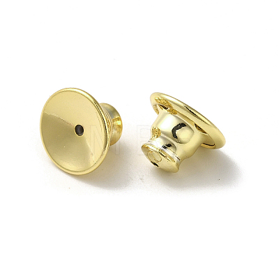 Rack Plating Brass Ear Nuts X-KK-G480-06G-1