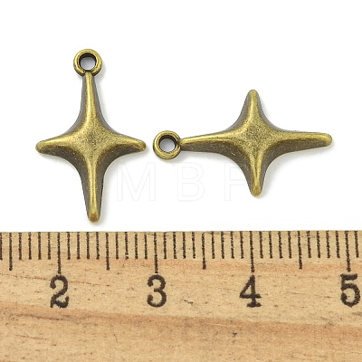 Tibetan Style Alloy Pendants TIBE-I026-6000AB-1