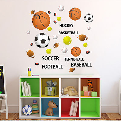 PVC Wall Stickers DIY-WH0228-072-1