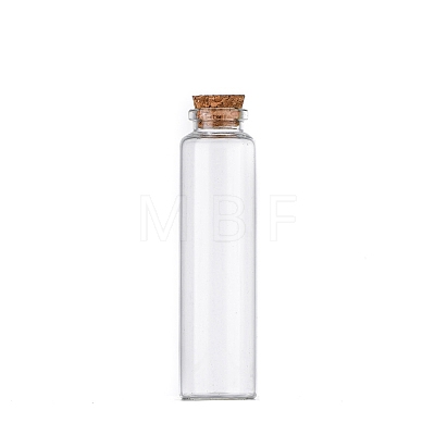 Glass Empty Wishing Bottle PW-WG17389-09-1