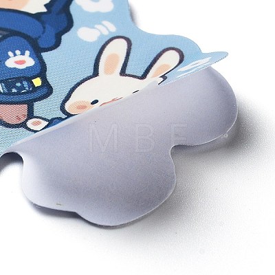 50Pcs PVC Waterproof Rabbit Stickers STIC-D001-01A-1