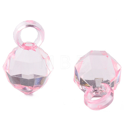 Transparent Acrylic Pendants MACR-S373-125-B01-1