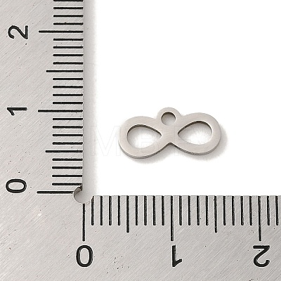 Non-Tarnish 201 Stainless Steel Charms STAS-E217-13P-1