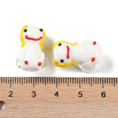 Handwork Lampwork Beads GLAA-B021-01-1