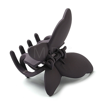 Frosted Butterfly Hair Claw Clip OHAR-PW0003-005I-1