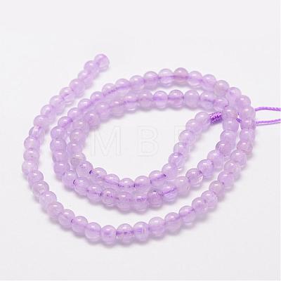 Natural Amethyst Beads Strands G-F306-11-5mm-1