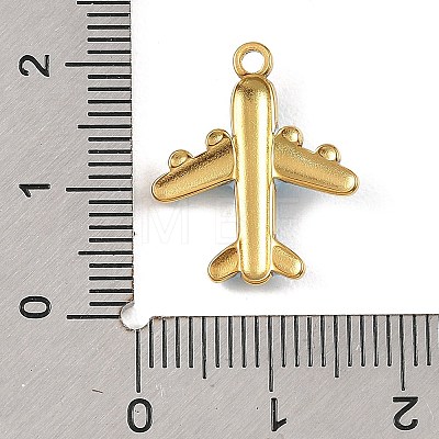 304 Stainless Steel Enamel Pendants STAS-G395-02G-02-1