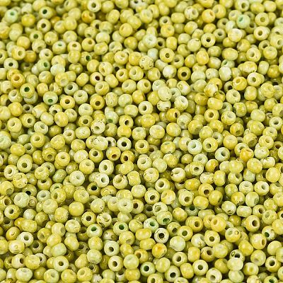 Picasso Glass Seed Beads GL-N001-01A-06-1