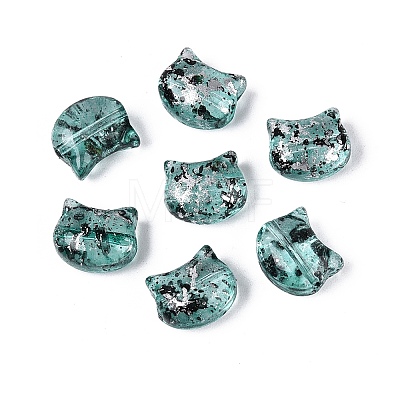 Picasso Transparent Glass Beads SEED-N012-07C-1