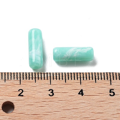 Opaque Acrylic Beads OACR-Q196-03I-1