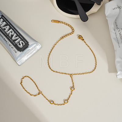 304 Stainless Steel Cable Chain Bracelets MG3461-1