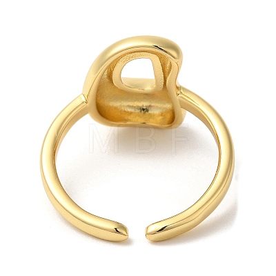 Brass Open Cuff Rings RJEW-U008-06D-G-1