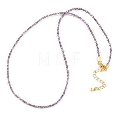 2MM Nylon Braided Cord Necklace Making MAK-A019-02G-17-1